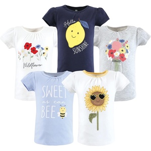 image:imageHudson Baby UnisexBaby Short Sleeve TShirtsWildflowers