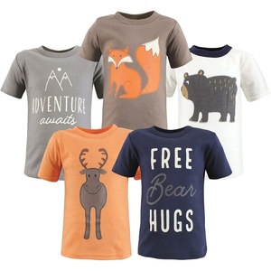 image:imageHudson Baby UnisexBaby Short Sleeve TShirtsWoodland