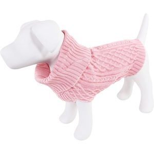 image:imageLuvable Friends Dogs and Cats Knit Pet Sweater Burgundy Argyle LargePink