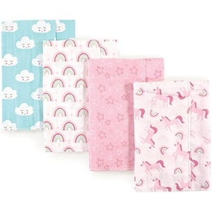 image:imageLuvable Friends Girl Cotton Flannel Burp Cloth 8Pack Rainbow KoalaRainbow Koala