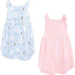 image:imageLuvable Friends Hudson Baby Sleeveless Dresses 2pkBlossom Daisy Bee