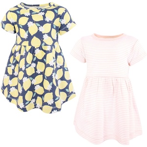 image:imageLuvable Friends Hudson Baby Sleeveless Dresses 2pkCitrus Lemon
