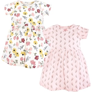image:imageLuvable Friends Hudson Baby Sleeveless Dresses 2pkPastel Painted Floral