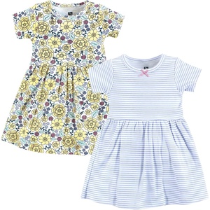 image:imageLuvable Friends Hudson Baby Sleeveless Dresses 2pkSunny Outline Blossoms