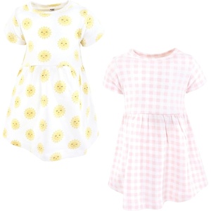 image:imageLuvable Friends Hudson Baby Sleeveless Dresses 2pkSunny Yellow