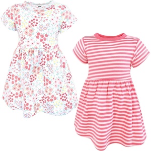 image:imageLuvable Friends Hudson Baby Sleeveless Dresses 2pkVivid Rose Floral