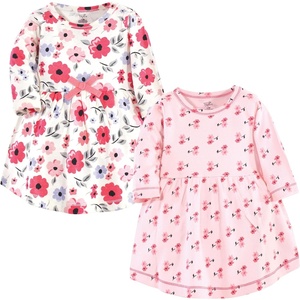 image:imageLuvable Friends Touched by Nature LongSleeve Dresses 2pkBlooming Coral