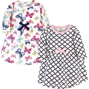 image:imageLuvable Friends Touched by Nature LongSleeve Dresses 2pkColorful Butterfly Garden