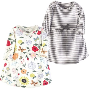 image:imageLuvable Friends Touched by Nature LongSleeve Dresses 2pkFloral Garden