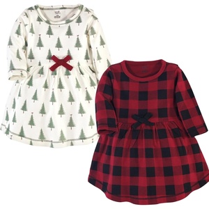 image:imageLuvable Friends Touched by Nature LongSleeve Dresses 2pkForest Check