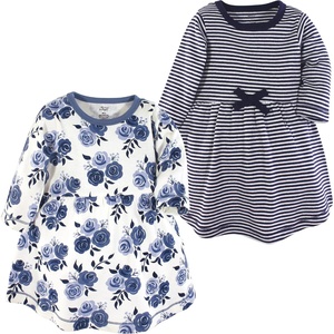 image:imageLuvable Friends Touched by Nature LongSleeve Dresses 2pkIndigo Bloom