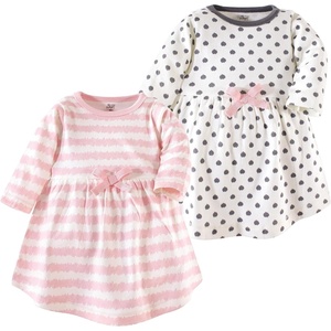 image:imageLuvable Friends Touched by Nature LongSleeve Dresses 2pkPink Gray