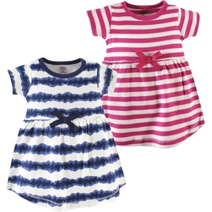 image:imageLuvable Friends Touched by Nature ShortSleeve Dresses 2pkKaleidoscope Stripe
