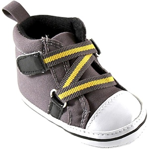 image:imageLuvable Friends Unisex Baby Crib ShoesGray Hitop