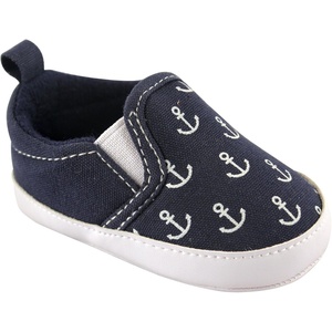 image:imageLuvable Friends Unisex Baby Crib ShoesNavy Anchor