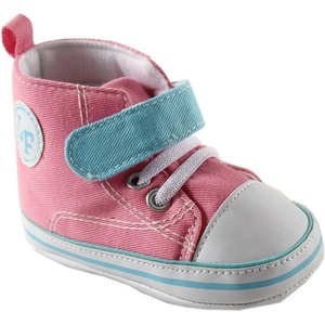 image:imageLuvable Friends Unisex Baby Crib ShoesPink Hitop