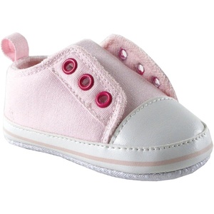 image:imageLuvable Friends Unisex Baby Crib ShoesPink Laceless