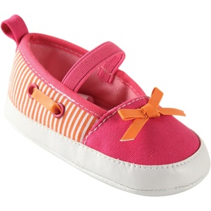 image:imageLuvable Friends Unisex Baby Crib ShoesPink Orange