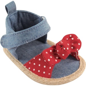 image:imageLuvable Friends Unisex Baby Crib ShoesRed Dot