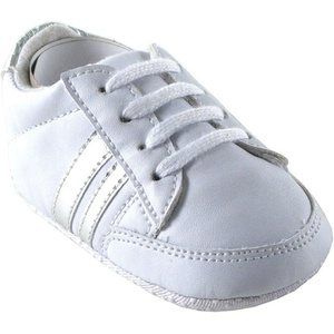 image:imageLuvable Friends Unisex Baby Crib ShoesSilver Sneaker