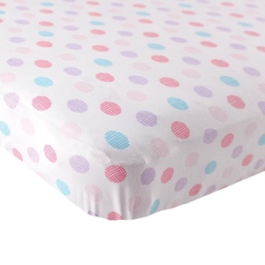 image:imageLuvable Friends Unisex Baby Fitted Crib Sheet Girl Basic Elephant One SizeGirl Crosshatch