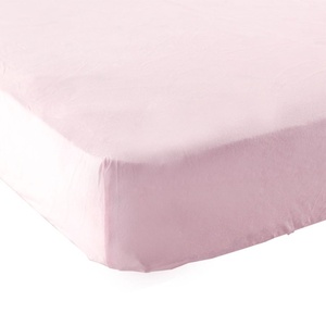 image:imageLuvable Friends Unisex Baby Fitted Crib Sheet Girl Basic Elephant One SizePink Solid