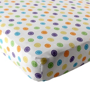 image:imageLuvable Friends Unisex Baby Fitted Crib Sheet Girl Basic Elephant One SizeYellow Geometric