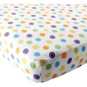 image:imageLuvable Friends Unisex Baby Fitted Playard Sheet Blue Chevron Stars One SizeYellow Geometric