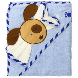 image:imageLuvable Friends Unisex Baby Cotton Hooded Towel and Washcloth Turtle One SizeDog