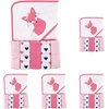 image:imageLuvable Friends Unisex Baby Hooded Towel with Five Washcloths Whale One SizeFoxy