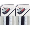 image:imageLuvable Friends Unisex Baby Hooded Towel with Five Washcloths Whale One SizeTugboat