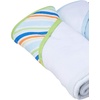 image:imageLuvable Friends Unisex Baby Cotton Terry Hooded Towels Mint Elephant One SizeBlue