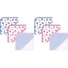 image:imageLuvable Friends Unisex Baby Cotton Terry Hooded Towels Mint Elephant One SizeFloral