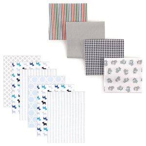image:imageFlannel Receiving Blanket 10PackDogsBlue Dogs
