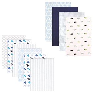 image:imageFlannel Receiving Blanket 10PackDogsTurtles