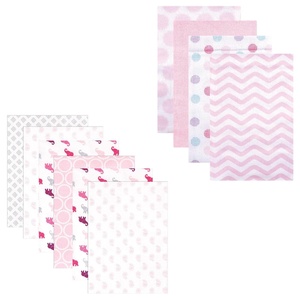 image:imageFlannel Receiving Blanket 10PackElephantPink Chevron