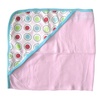 image:imageLuvable FriendsHooded Towels in Mesh Bag Pink 3CountPink