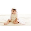 image:imageLuvable FriendsHooded Towels in Mesh Bag Pink 3CountPink