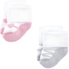 image:imageLuvable Friends Unisex Baby Newborn and Baby Terry SocksPink Black Ballet 12pack