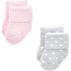 image:imageLuvable Friends Unisex Baby Newborn and Baby Terry SocksPink Black Ballet 12pack