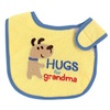 image:imageLuvable Friends Drooler Bib with Side Closure Yellow GrandmaHugs for Grandma