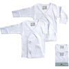 image:imageLuvable Friends Unisex Baby Side Snap ShirtsWhite Longsleeve