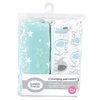 image:imageLuvable Friends Unisex Baby Fitted Changing Pad Cover Pink Chevron Dot One SizeBoy Basic Elephant