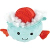 image:imageLuvable Friends Unisex Baby Squeaky Plush Dog Toy With RopePuffer Fish
