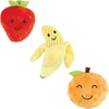 image:imageLuvable Friends Unisex Baby Squeaky Plush Dog Toy With RopeFruits