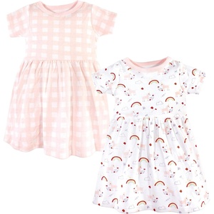 image:imageLuvable Friends Baby Cotton Dress 4 PackUnicorn