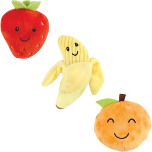 image:imageLuvable Friends Unisex Baby Squeaky Plush Dog Toy With RopeFruits