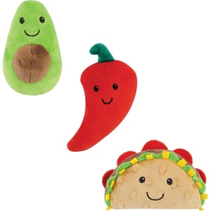 image:imageLuvable Friends Unisex Baby Squeaky Plush Dog Toy With RopeTaco Party