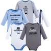 image:imageLuvable Friends Baby Longsleeve Bodysuits 5pk