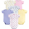 image:imageLuvable Friends Unisex Baby Cotton Bodysuits 6 PackFloral